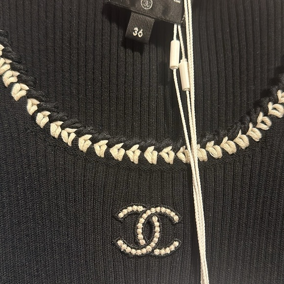 Chanel black short dress - Picture 4 of 7